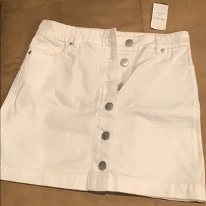 White denim skirt Forever 21
